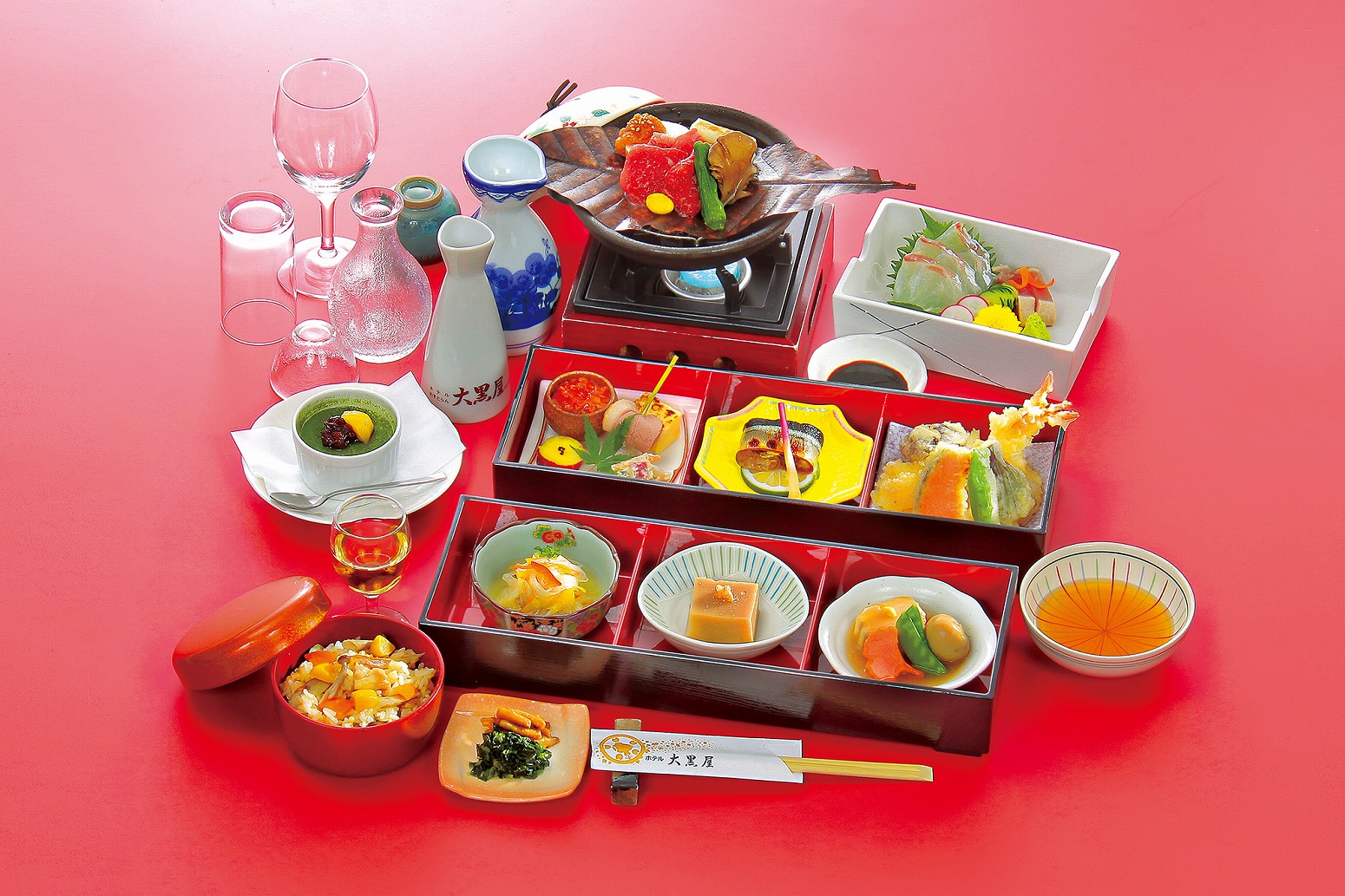 〈秋の宴〉箱会席 6,000円