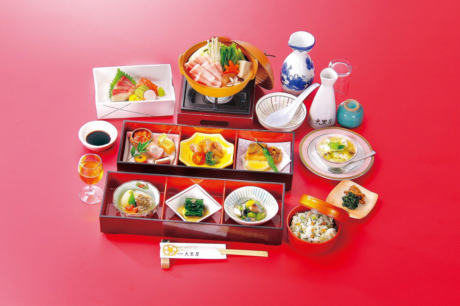 〈秋の宴〉箱会席 6,000円